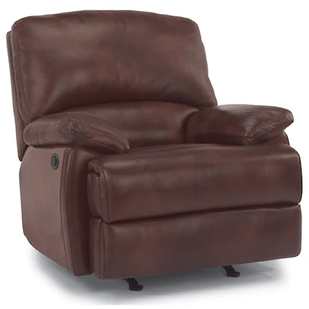 Leather Wall Power Recliner